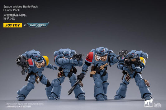 Warhammer 40K Space Marine - Space Wolves - Hunter Pack SET of 4