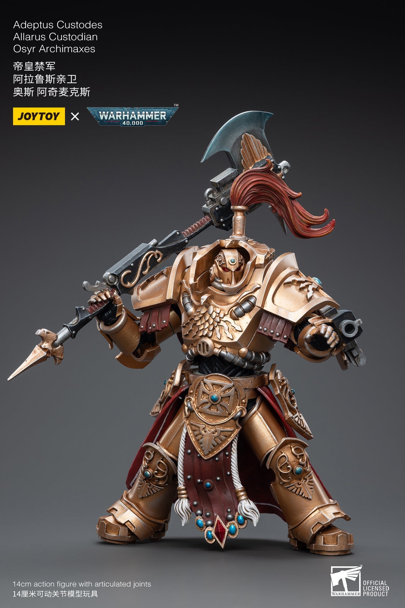 Warhammer 40k - Adeptus Custodes - Shield-Captain - Allarus Terminator - Osyr Archimaxes