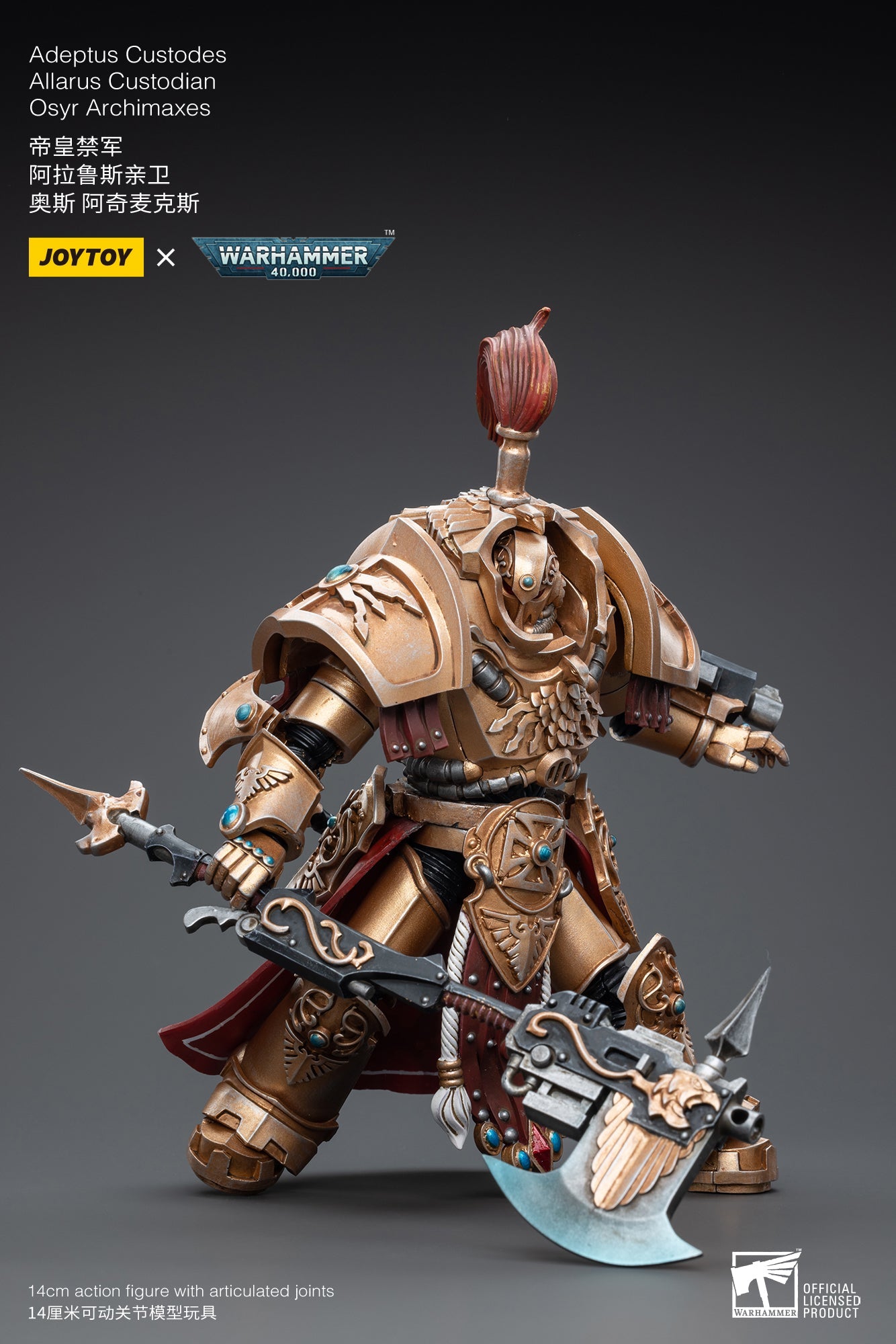 Warhammer 40k - Adeptus Custodes - Shield-Captain - Allarus Terminator - Osyr Archimaxes
