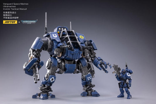 Warhammer 40K Space Marine - Ultramarine - Invictor Tactical Warsuit SET