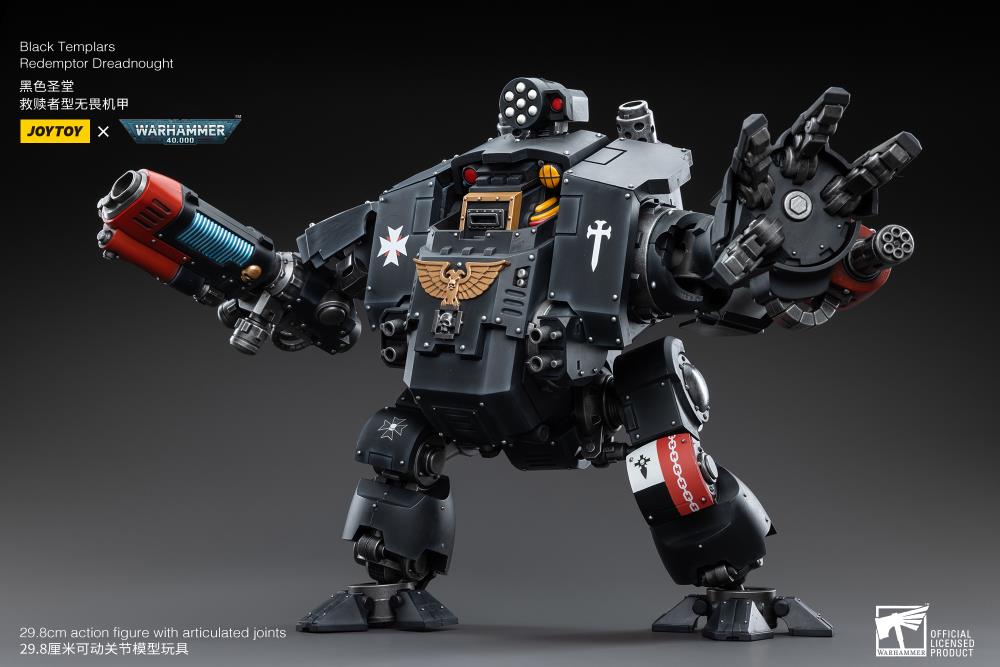 Warhammer 40K - Black Templars - Redemptor Dreadnought - Action Figure