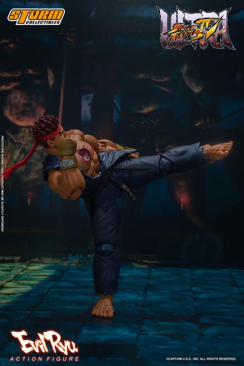 storm collectibles Ultra Street Fighter IV Evil Ryu 1/12 Scale Figure