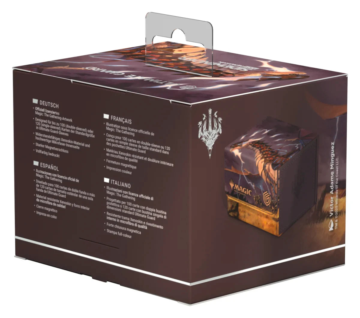 Ultimate Guard - Sidewinder 100+ Xenoskin - Tarkir: Dragonstorm - Neriv Heart of the Storm