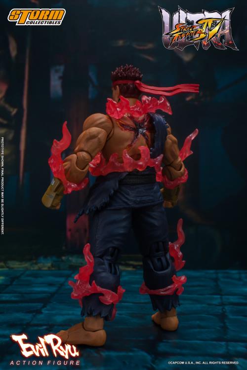 storm collectibles Ultra Street Fighter IV Evil Ryu 1/12 Scale Figure