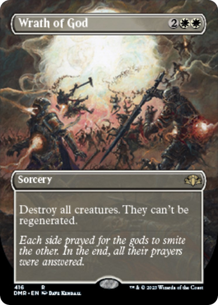 Wrath of God (Borderless) DMR - 416