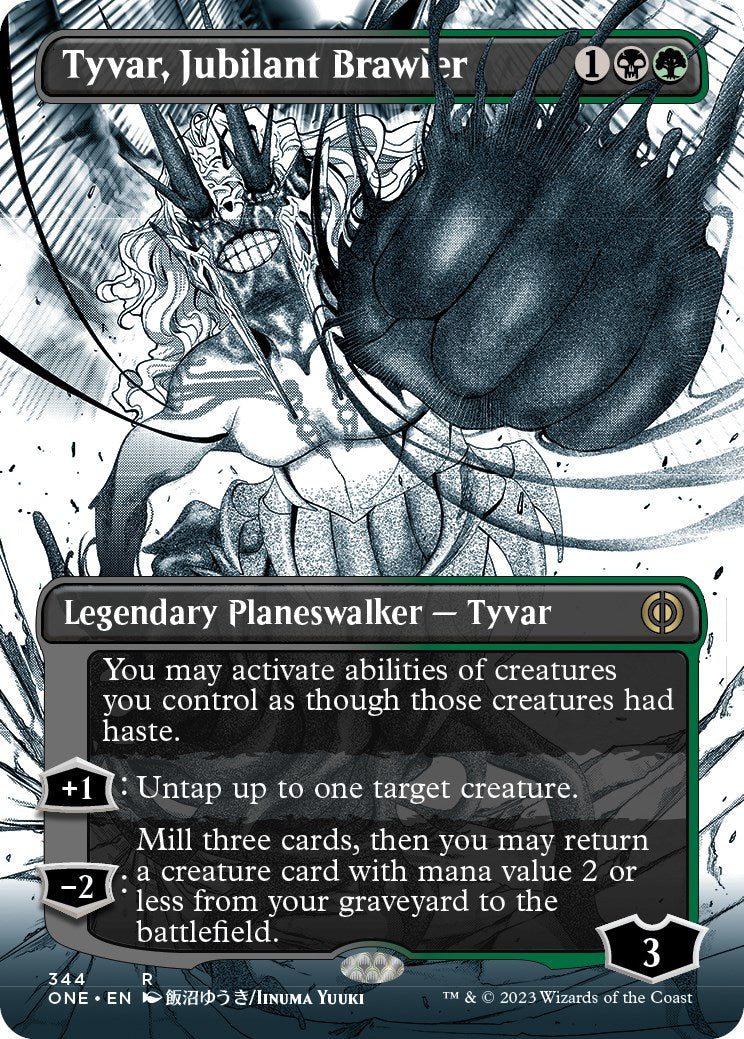 Tyvar, Jubilant Brawler (Borderless) ONE - 344