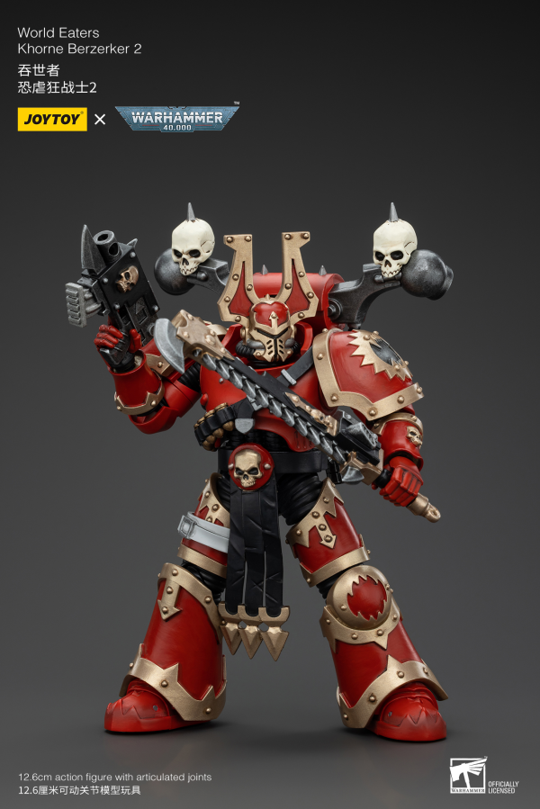 Warhammer 40K - World Eaters - Khorne Berzerker (Ver. 2)