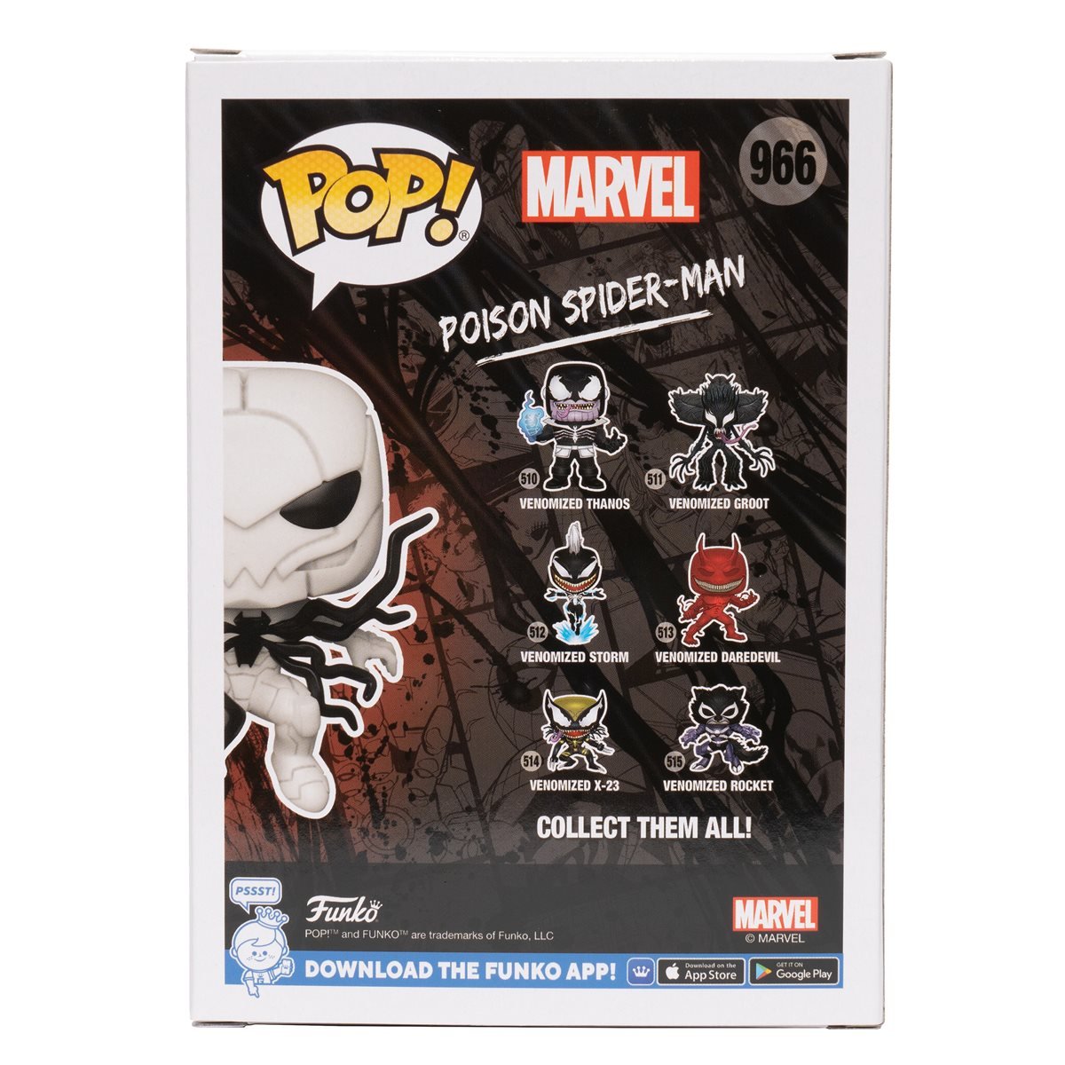 Venom Poison Spider-Man Pop! Vinyl Figure - Exclusive 966