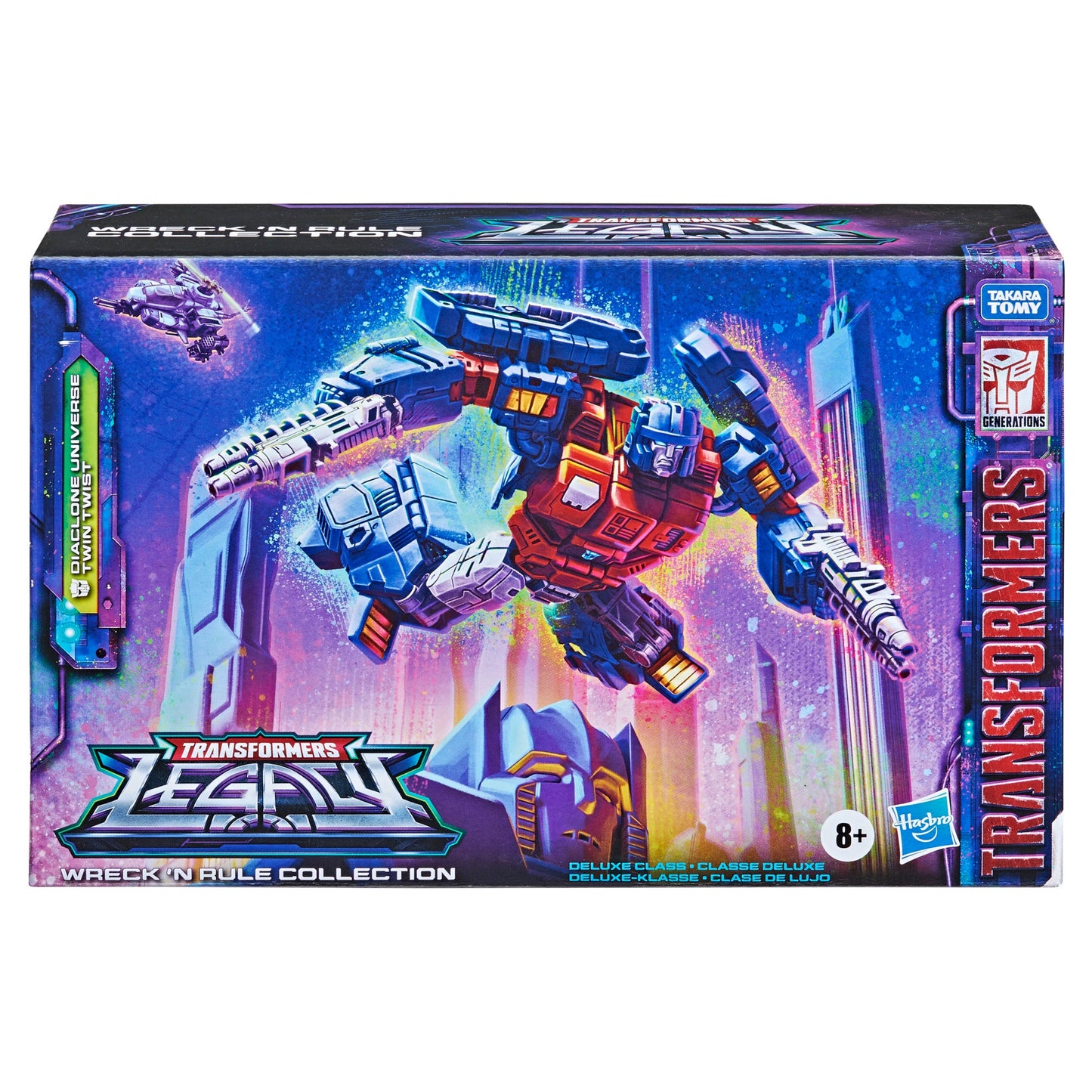 Transformers Legacy Wreck 'N Rule Collection Diaclone Universe Twin Twist