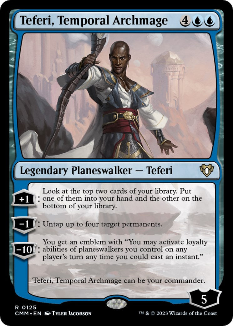 Teferi, Temporal Archmage CMM - 125