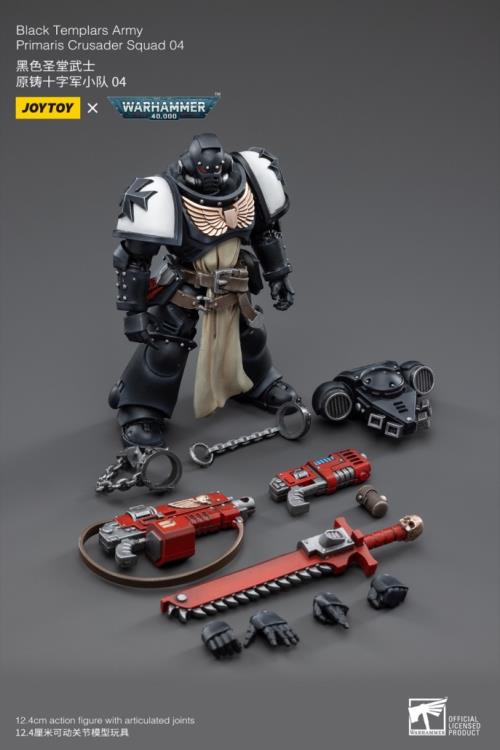 Warhammer 40K - Black Templars - Primaris Crusader Squad Set of 4