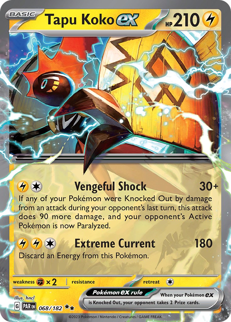 Tapu Koko ex - 068/182 PAR - 068/182
