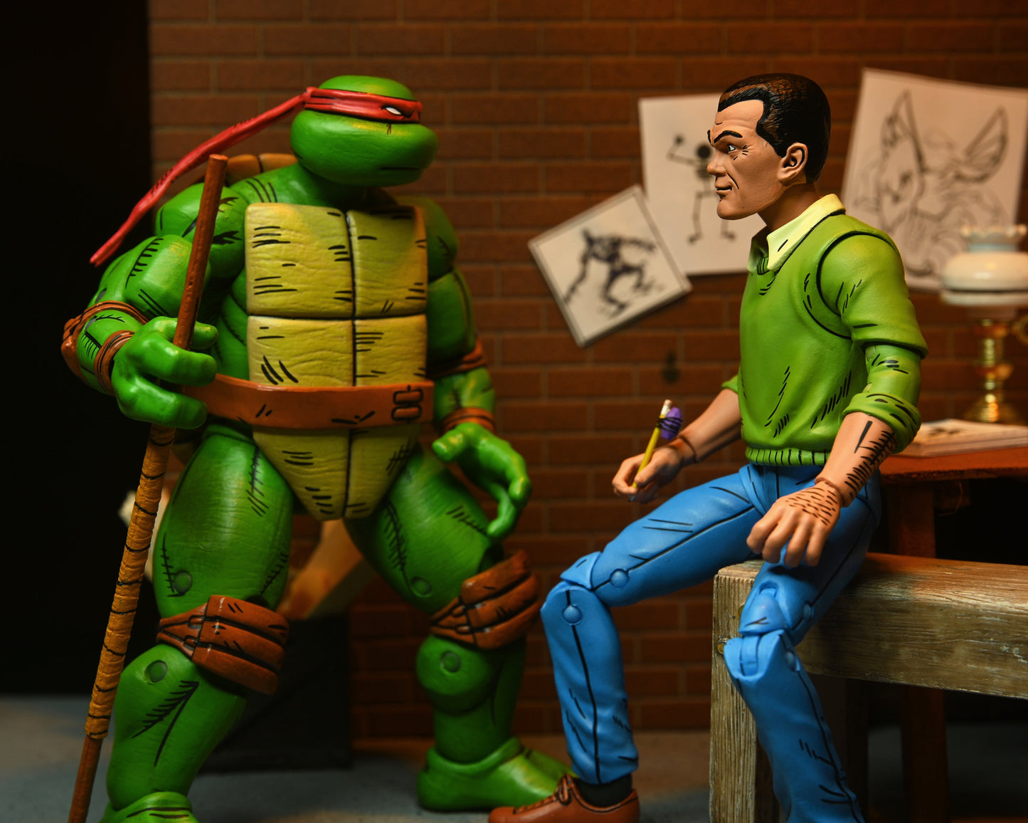 Teenage Mutant Ninja Turtles (Mirage Comics) - 7” Scale Action Figure – Kirby