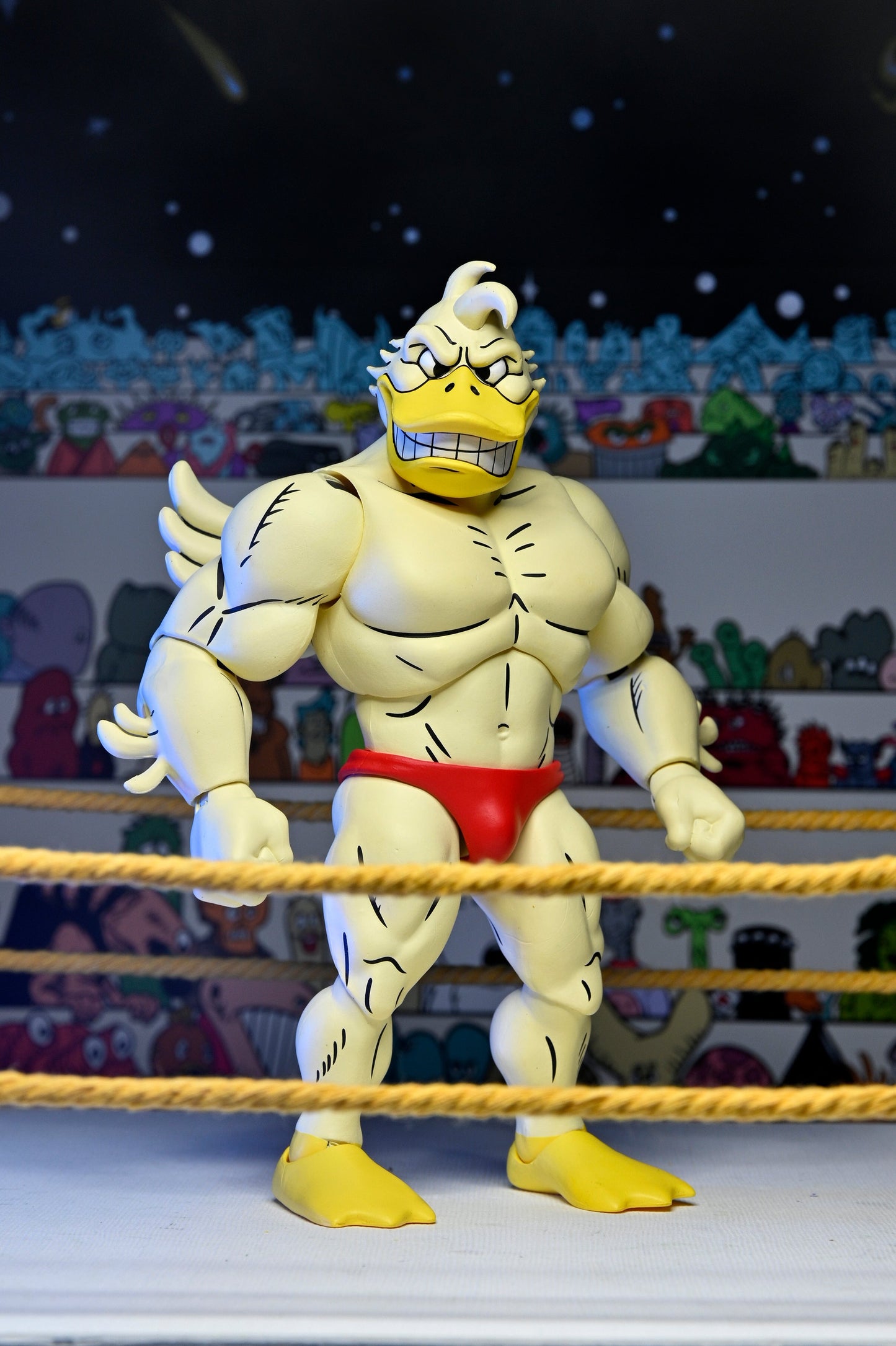 Teenage Mutant Ninja Turtles (Archie Comics) - 7” Scale Action Figure - Stump Wrestling Ace Duck