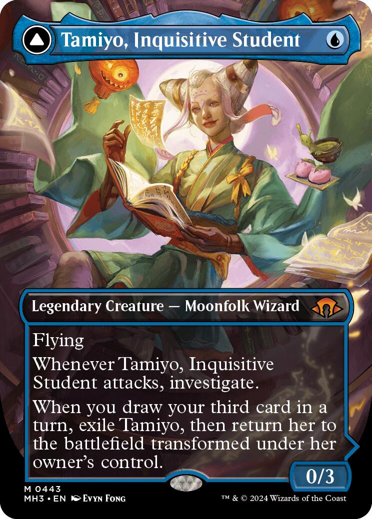 Tamiyo, Inquisitive Student (Borderless) MH3 - 443