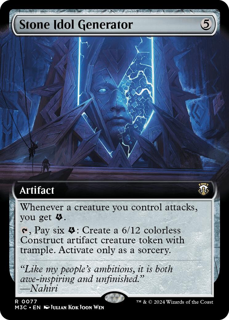 Stone Idol Generator (Extended Art) M3C - 77
