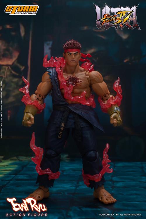 storm collectibles Ultra Street Fighter IV Evil Ryu 1/12 Scale Figure