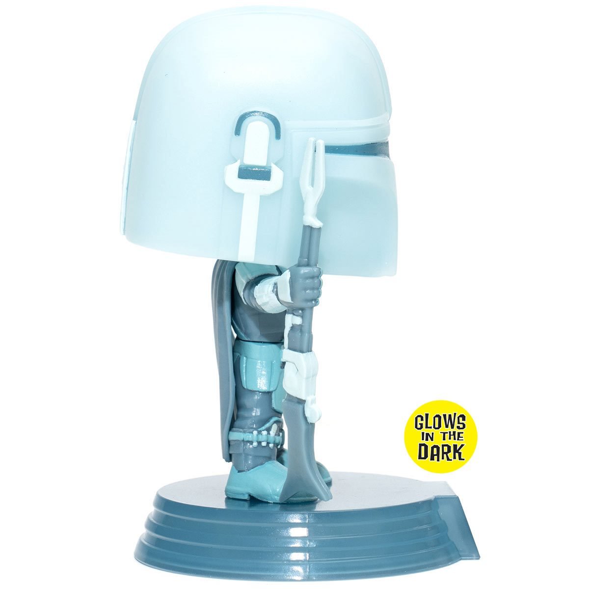 Star Wars: The Mandalorian Hologram Glow-in-the-Dark Pop! Vinyl Figure - Exclusive