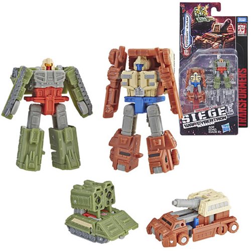 Transformers War for Cybertron Siege Series Topshot & Flak