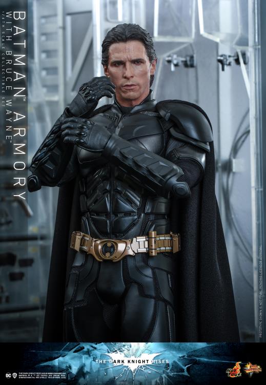 The Dark Knight Rises - Batman Armory with Bruce Wayne 1/6th Scale Collectible Figure - MMS702