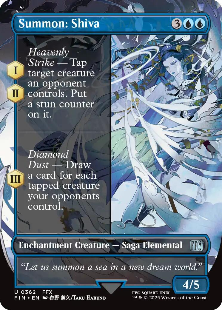 Summon: Shiva (Borderless) FIN - 362