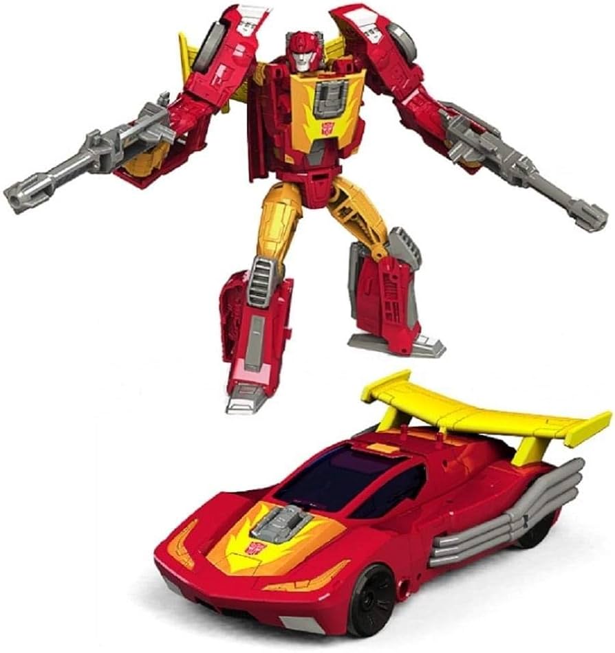 Transformers Titans Return Firedrive & Autobot Hot Rod (Sub-Par Packaging)
