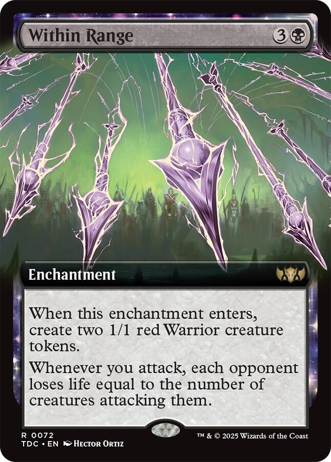 Within Range (Extended Art) TDC - 72