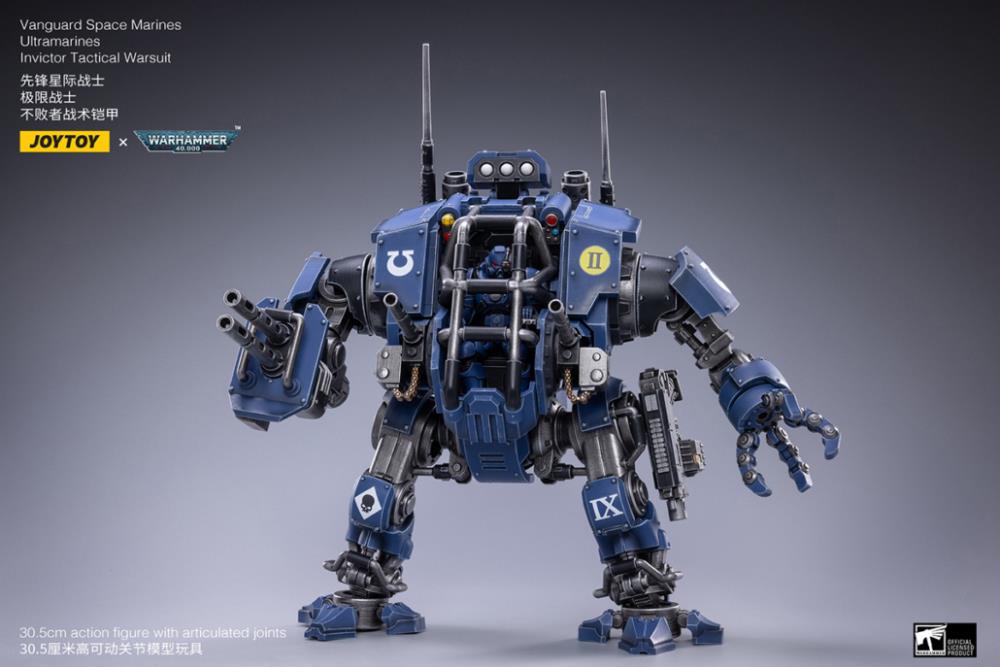 Warhammer 40K Space Marine - Ultramarine - Invictor Tactical Warsuit SET