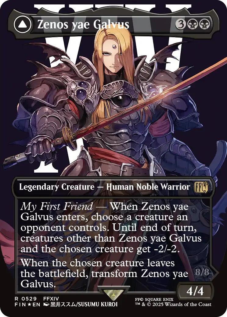 Zenos yae Galvus (Borderless) (Surge Foil) FIN - 529