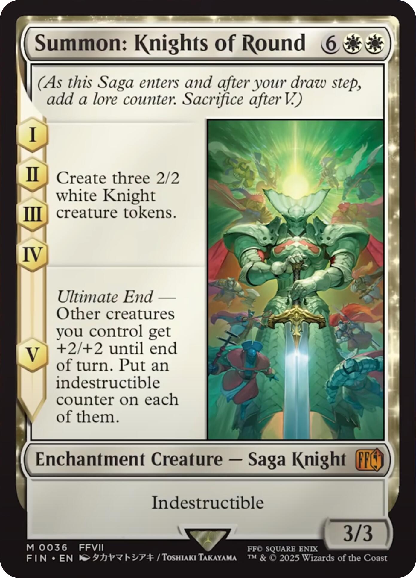Summon: Knights of Round FIN - 36