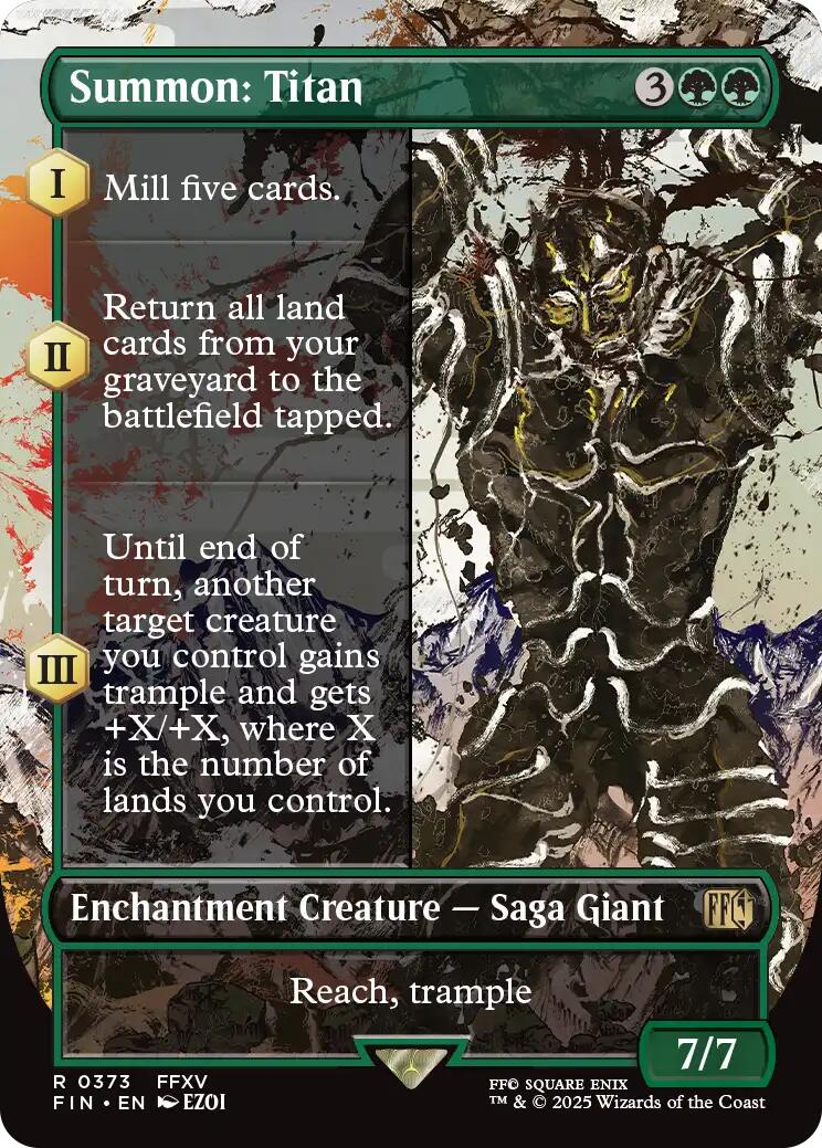 Summon: Titan (Borderless) FIN - 373