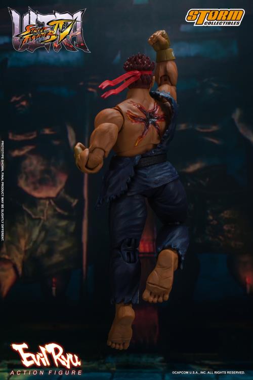 storm collectibles Ultra Street Fighter IV Evil Ryu 1/12 Scale Figure