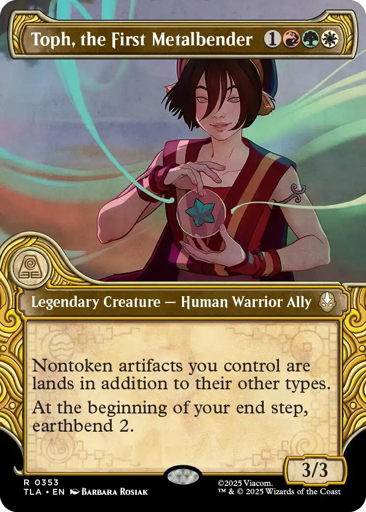 Toph, the First Metalbender (Showcase) TLA - 353