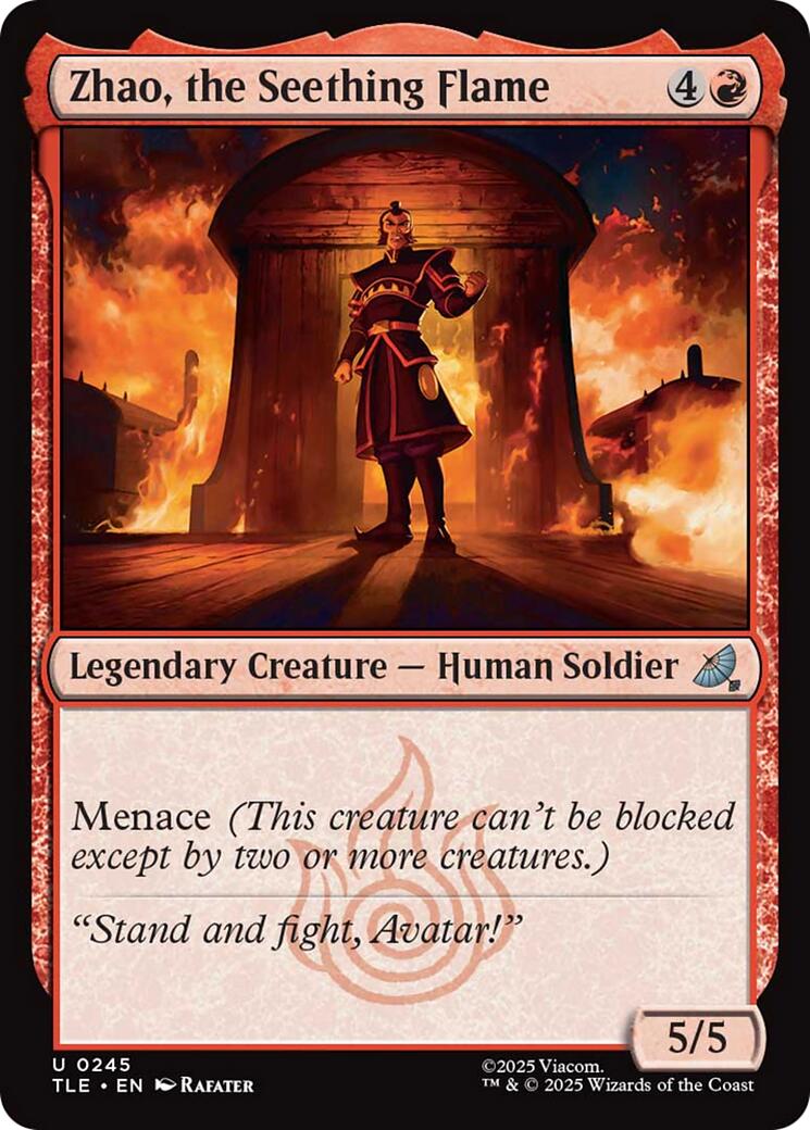 Zhao, the Seething Flame (0245) TLE - 245