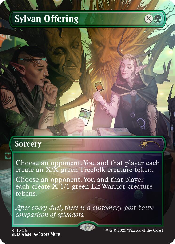 Sylvan Offering (Rainbow Foil) SLD - 1309