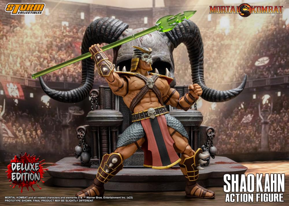Storm Collectibles - Mortal Kombat Shao Kahn - Deluxe - 1/12 Scale (Sub-Par Packaging)