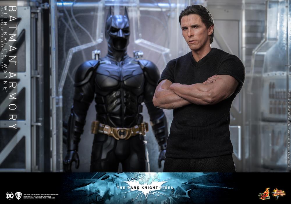 The Dark Knight Rises - Batman Armory with Bruce Wayne 1/6th Scale Collectible Figure - MMS702