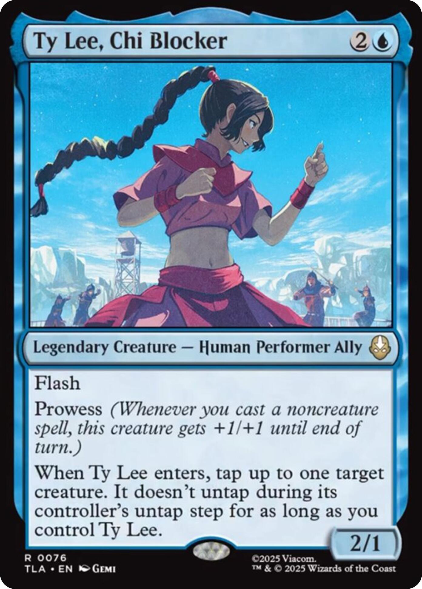 Ty Lee, Chi Blocker TLA - 76