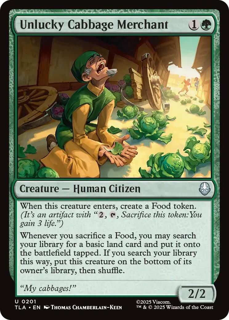 Unlucky Cabbage Merchant TLA - 201