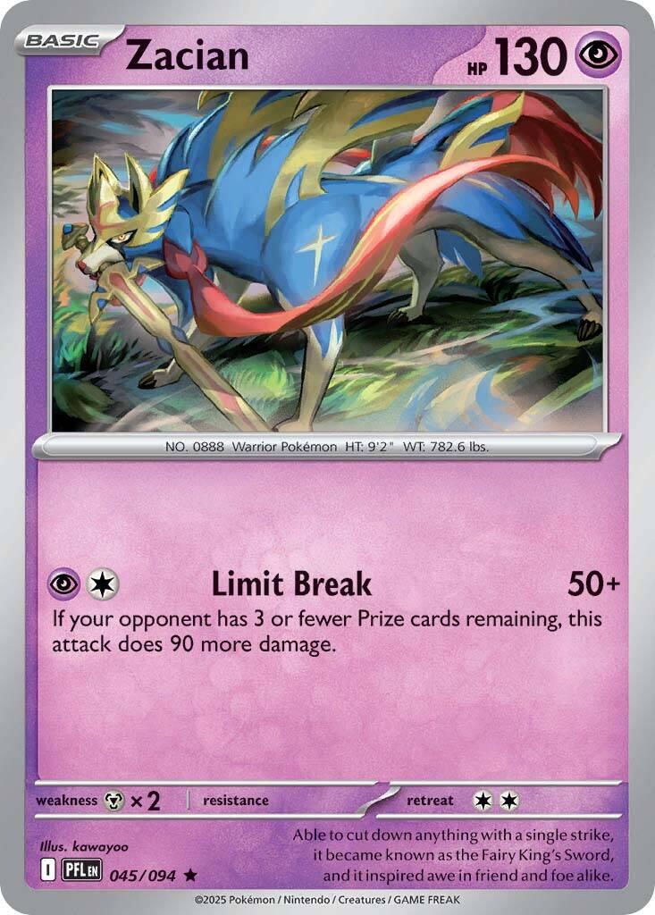 Zacian - 045/094 PFL - 045/094