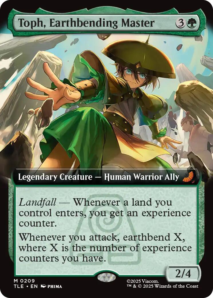 Toph, Earthbending Master (Extended Art) TLE - 209