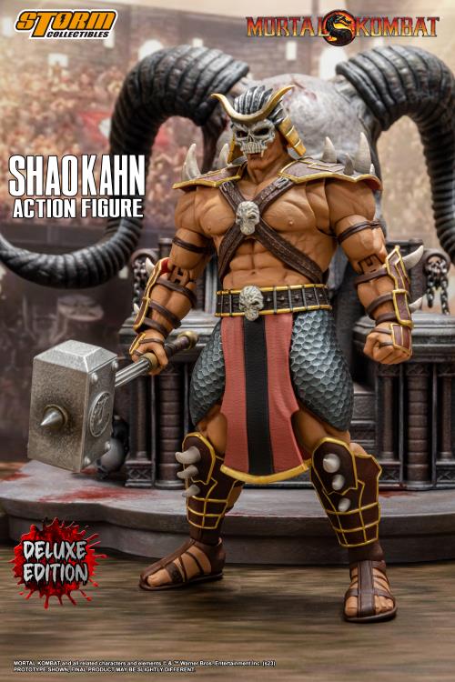 Storm Collectibles - Mortal Kombat Shao Kahn - Deluxe - 1/12 Scale (Sub-Par Packaging)