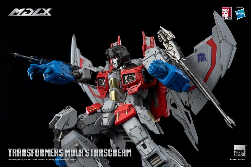 Three Zero Transformers: MDLX Starscream