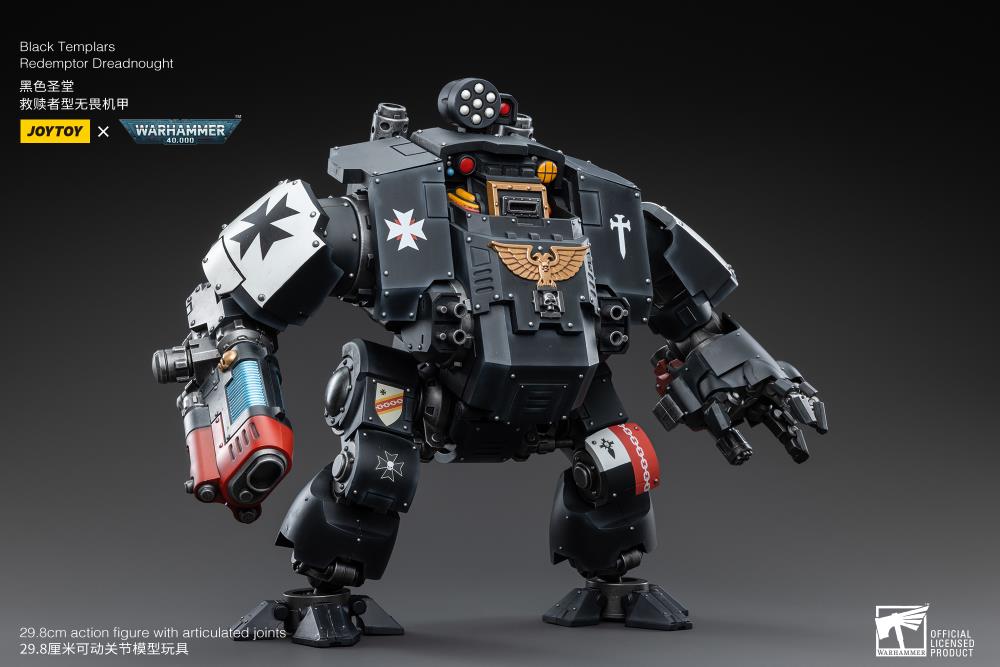 Warhammer 40K - Black Templars - Redemptor Dreadnought - Action Figure