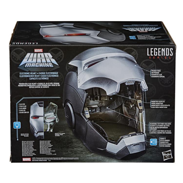 War Machine Life-size Premium Electronic Helmet Marvel Legends warmachine