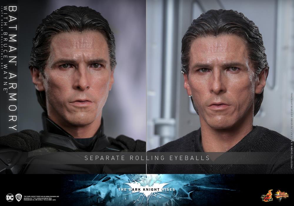 The Dark Knight Rises - Batman Armory with Bruce Wayne 1/6th Scale Collectible Figure - MMS702