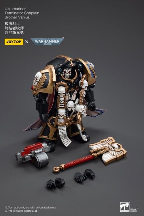Warhammer 40K - Ultramarines - Terminator Chaplain Brother Vanius