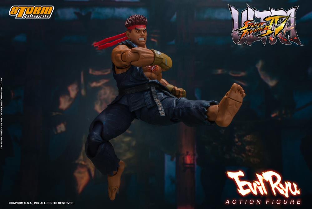 storm collectibles Ultra Street Fighter IV Evil Ryu 1/12 Scale Figure