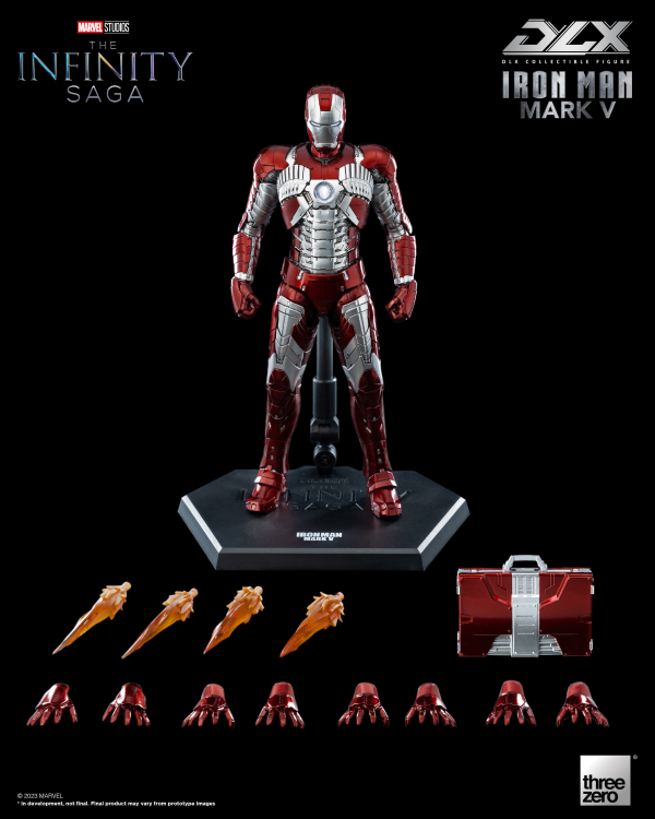 ThreeZero - Marvel Studios: The Infinity Saga: DLX Iron Man Mark 5