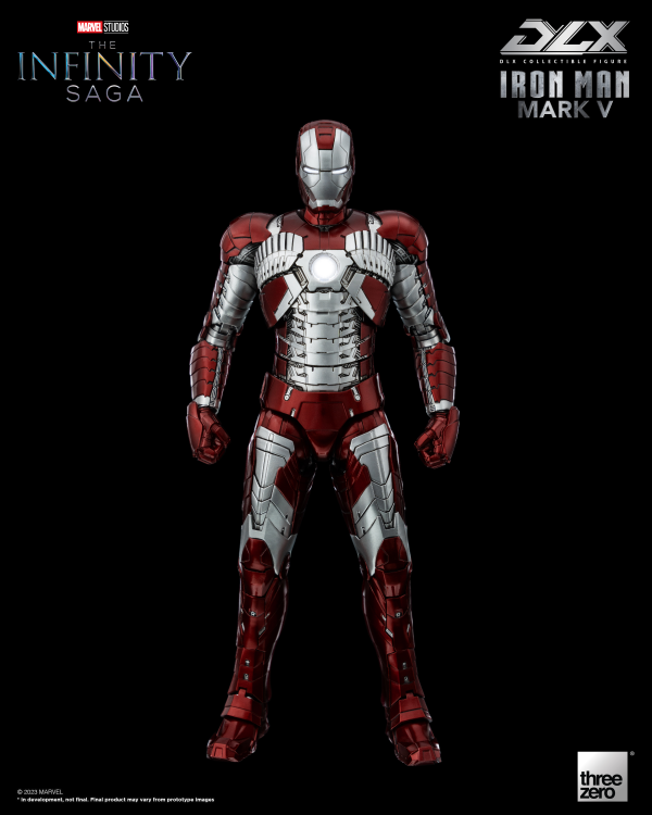ThreeZero - Marvel Studios: The Infinity Saga: DLX Iron Man Mark 5